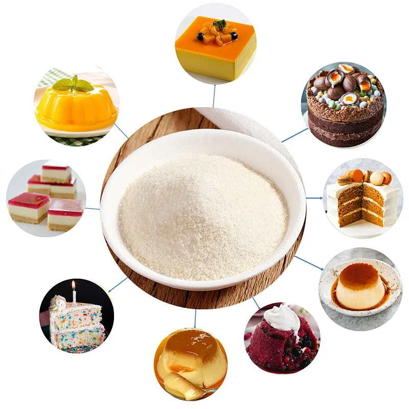 Organic hydrolyzed halal edible beef gelatin powder